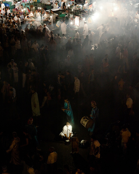 Enlightened man, Marrakech