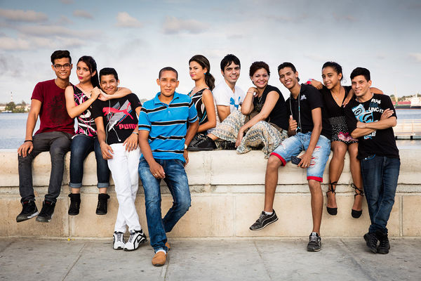  Students, Malecón, La Habana