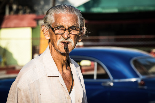  Man with Cigar, Maximo Gomez, Centro Habana 