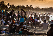  Bathers, Playa Santa Maria, La Habana